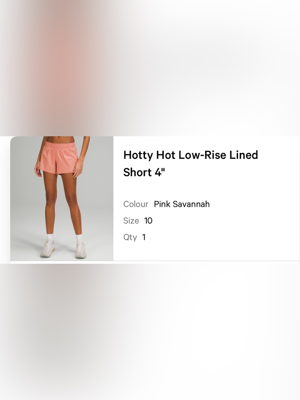 lululemon athletica Hotty Hot Lined Shorts - Pink Savannah